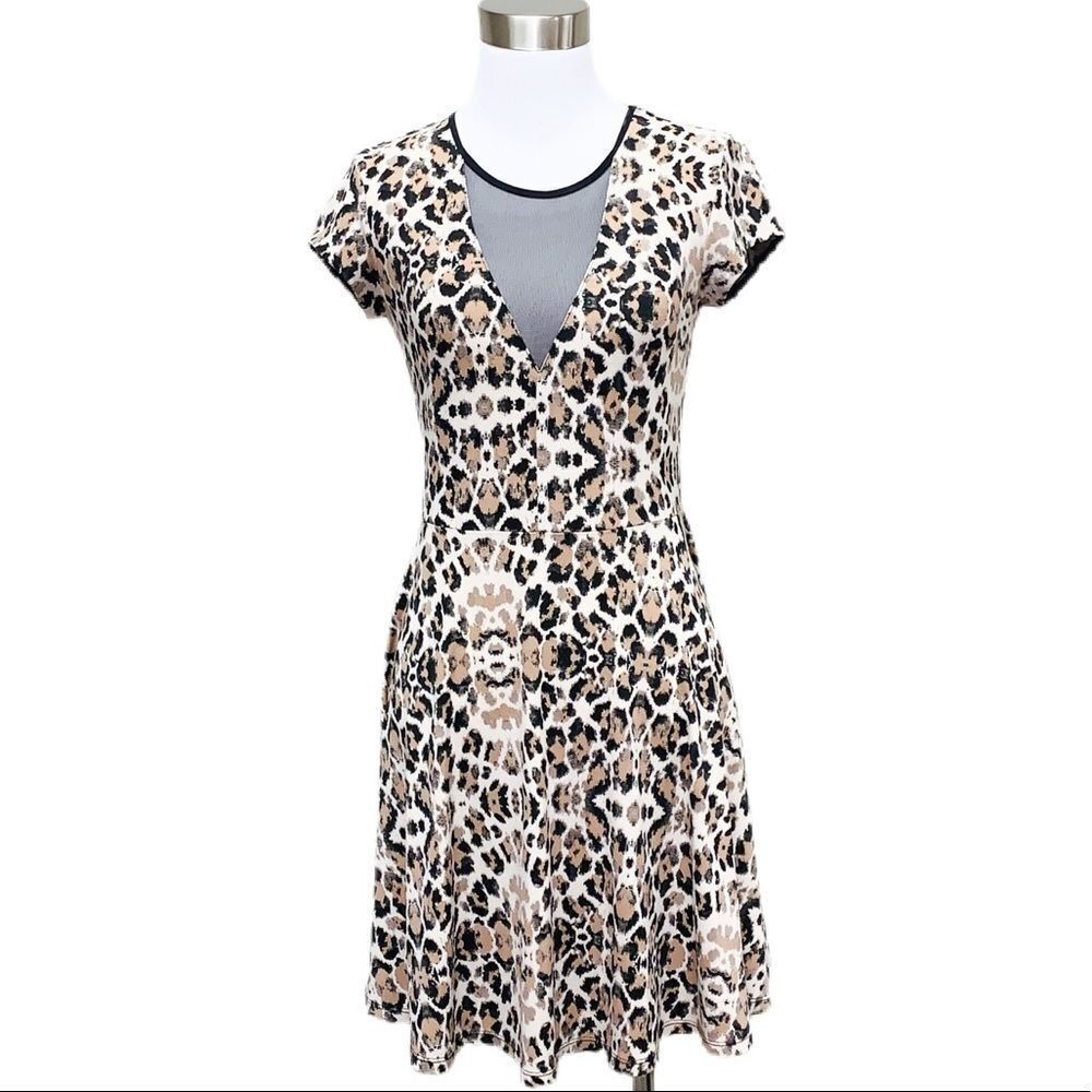 Animal print dress by Kimchi Blue